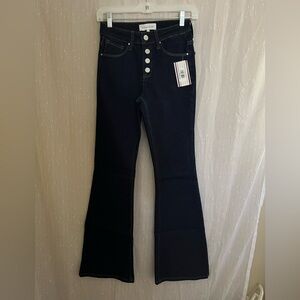 Mid-Rise Flare Jeans